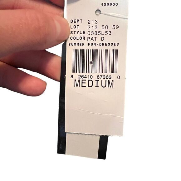 NWT! AB studio patterned sleeveless mini dress - Picture 4 of 10